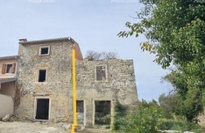 Истарская каменная дом с видом на море – Бужа