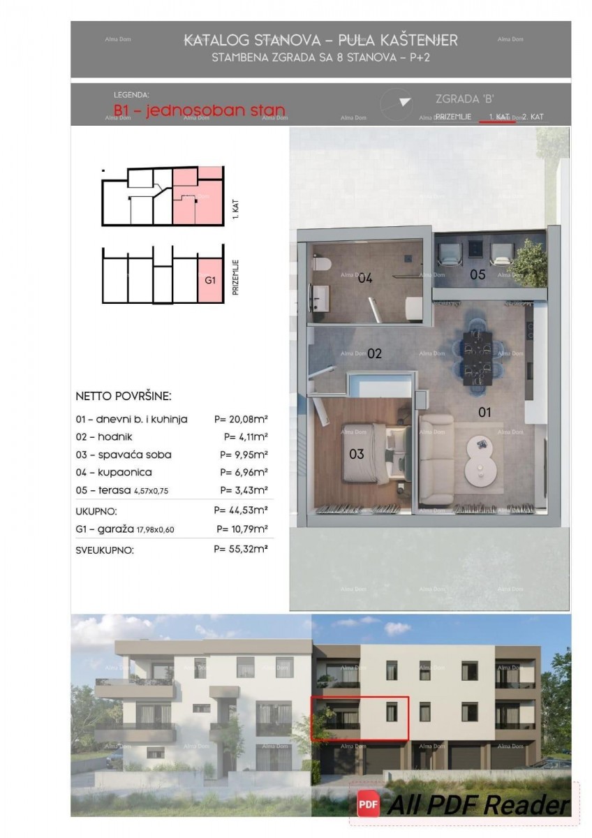 Pula! Iniziata la costruzione di un edificio residenziale con appartamenti! 5
