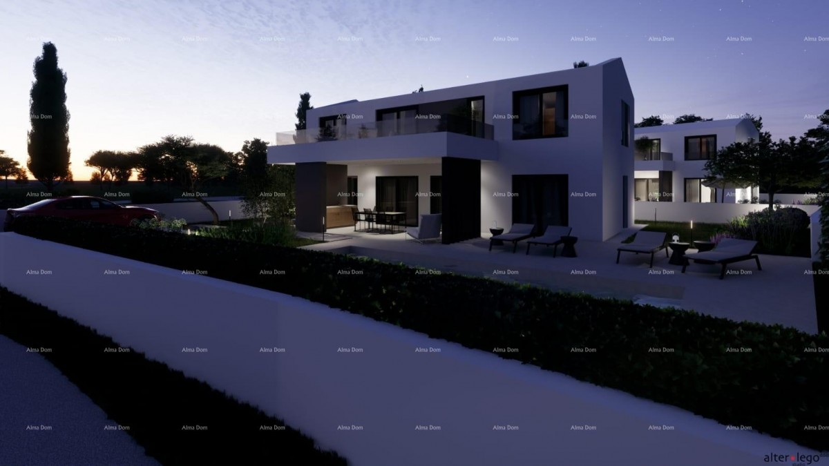 Vendita di terreni con permesso di costruzione e progetto, nei dintorni di Vodnjan! 4