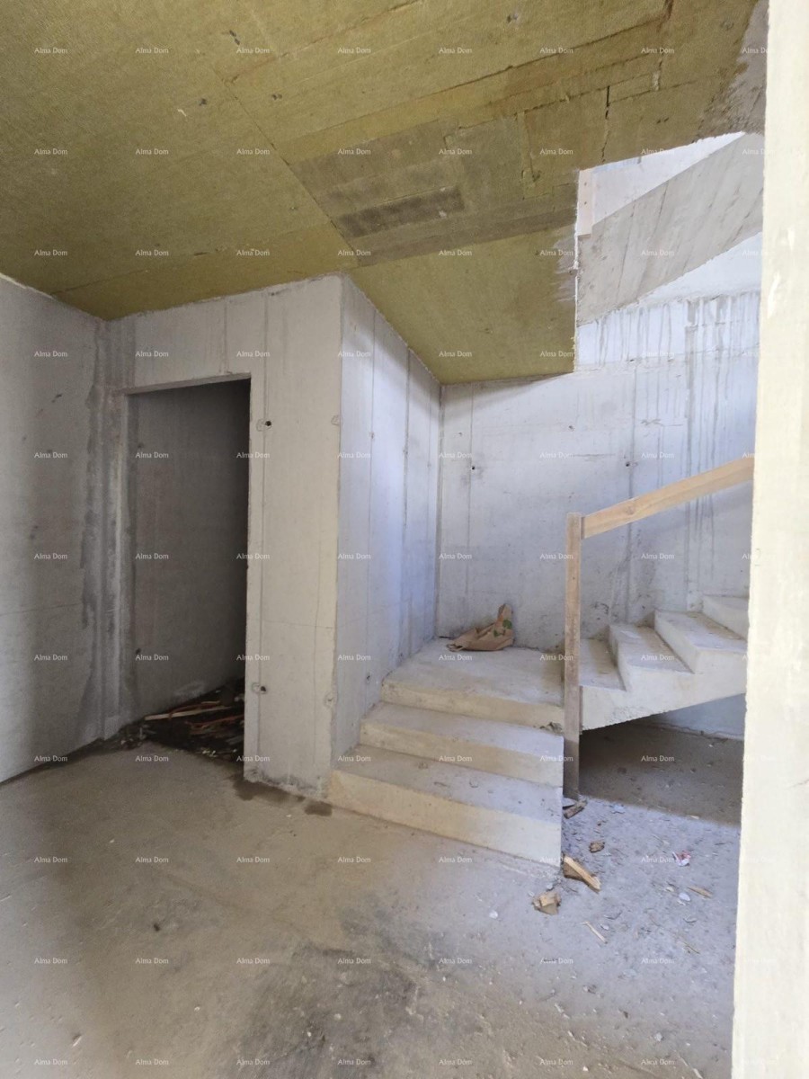 Monvidal Pula, novi projekt! Višestambena, moderna zgrada s liftom, blizu centra. Stan s parkirnim mjestom i ostavomS36 6