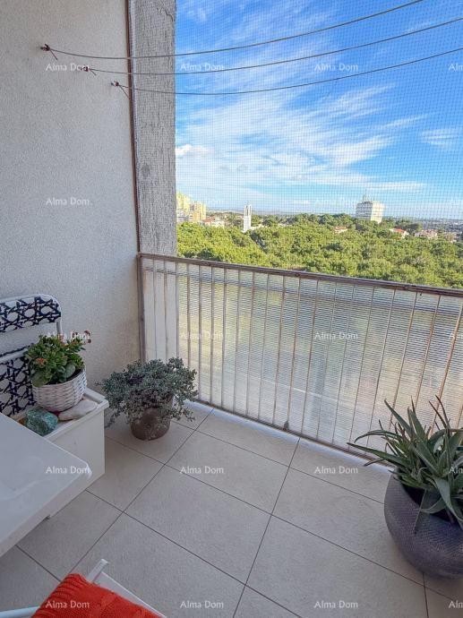 Пула, Веруда, оборудованная квартира с панорамным видом 13