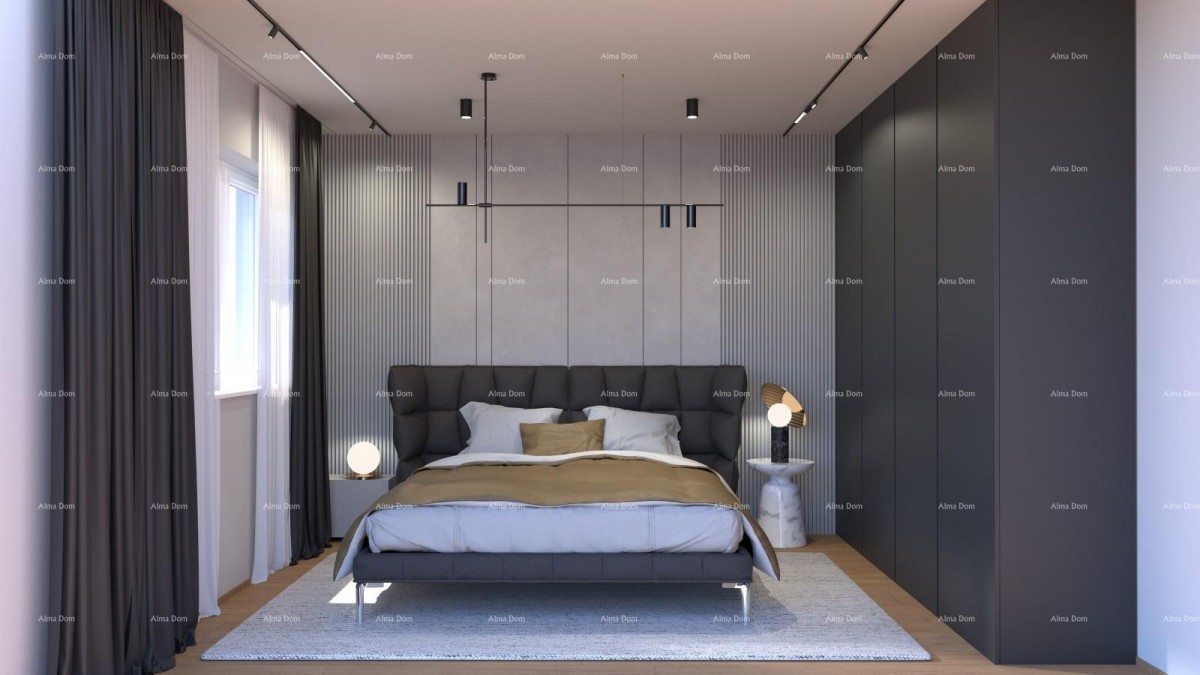 Продажа - Современная квартира в новом частном жилом комплексе в Шияне, Пула! F-B 8