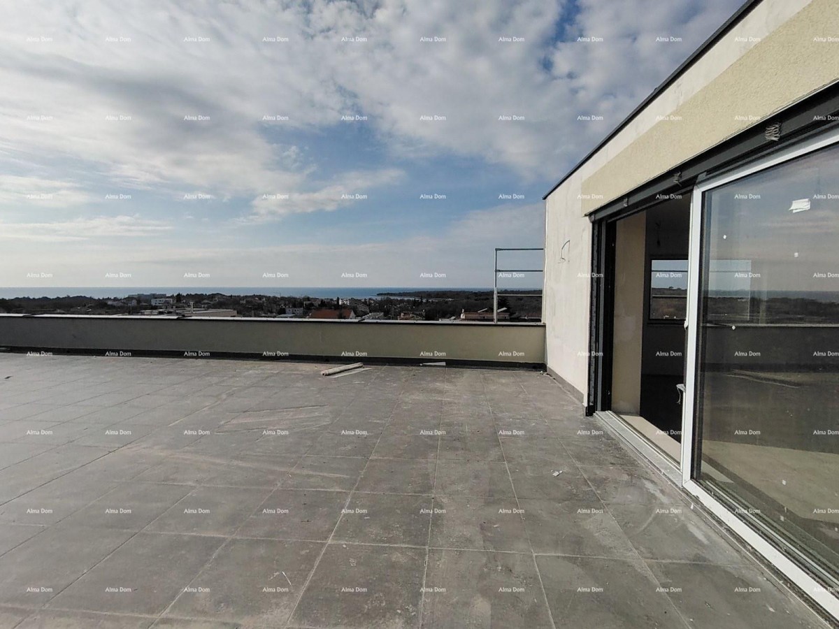 Poreč, Veli Maj, PENTHOUSE S PANORAMNIM POGLEDOM NA MORE 27