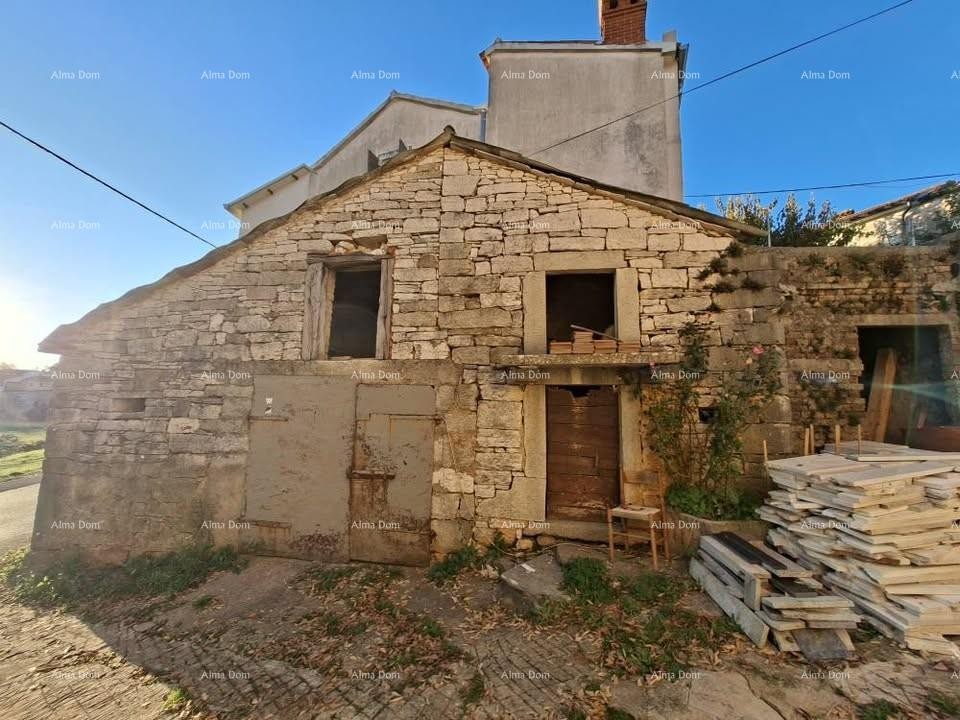 Antica casa in pietra con giardino, vicino a Pazin 3