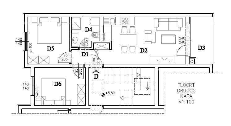 Vendita - Appartamento moderno in un nuovo complesso residenziale privato a Šijana, Pola! E-D 10