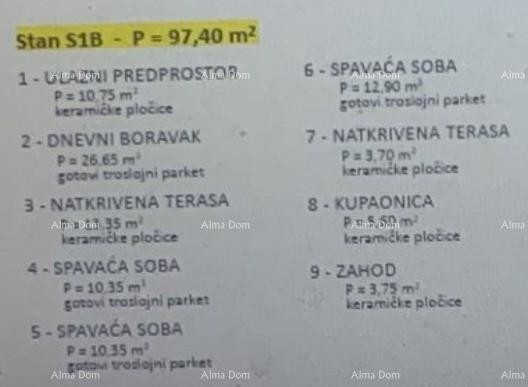 Umag! Lovrečica – novogradnja na odličnoj lokaciji. 2