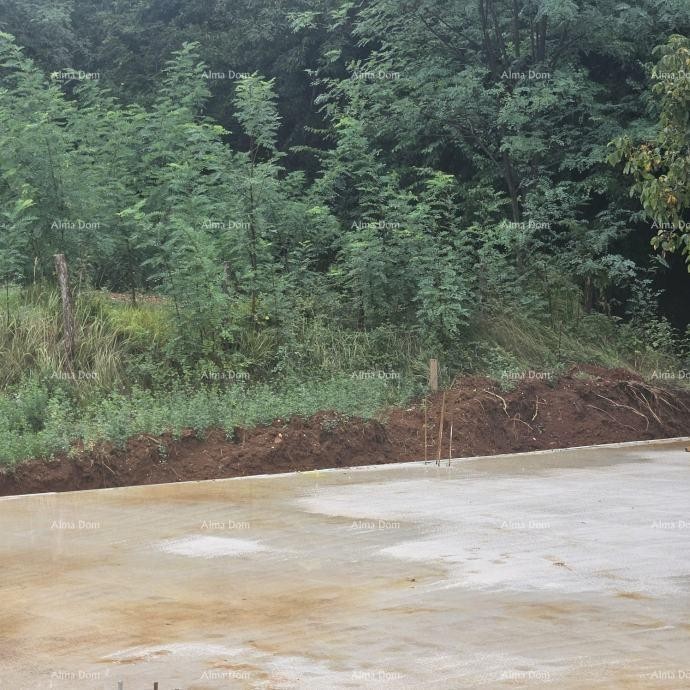 Sale - construction land with permit and started construction, near Barban! 6