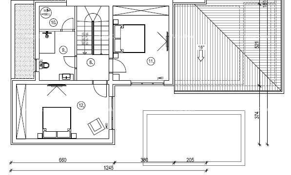 Modern duplex villa with swimming pool for sale, Kožljani, Barban! 4