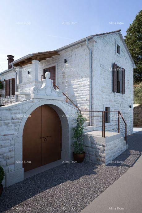 Two old stone houses, Tinjan. 4