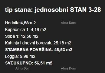 УМАГ – Новостройка! Квартира в современном жилом комплексе с двумя парковочными местами, S 3-28 21