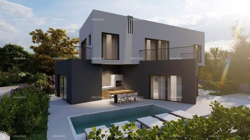 Građevinsko zemljište s projektom – Valbandon, 450 m² 1