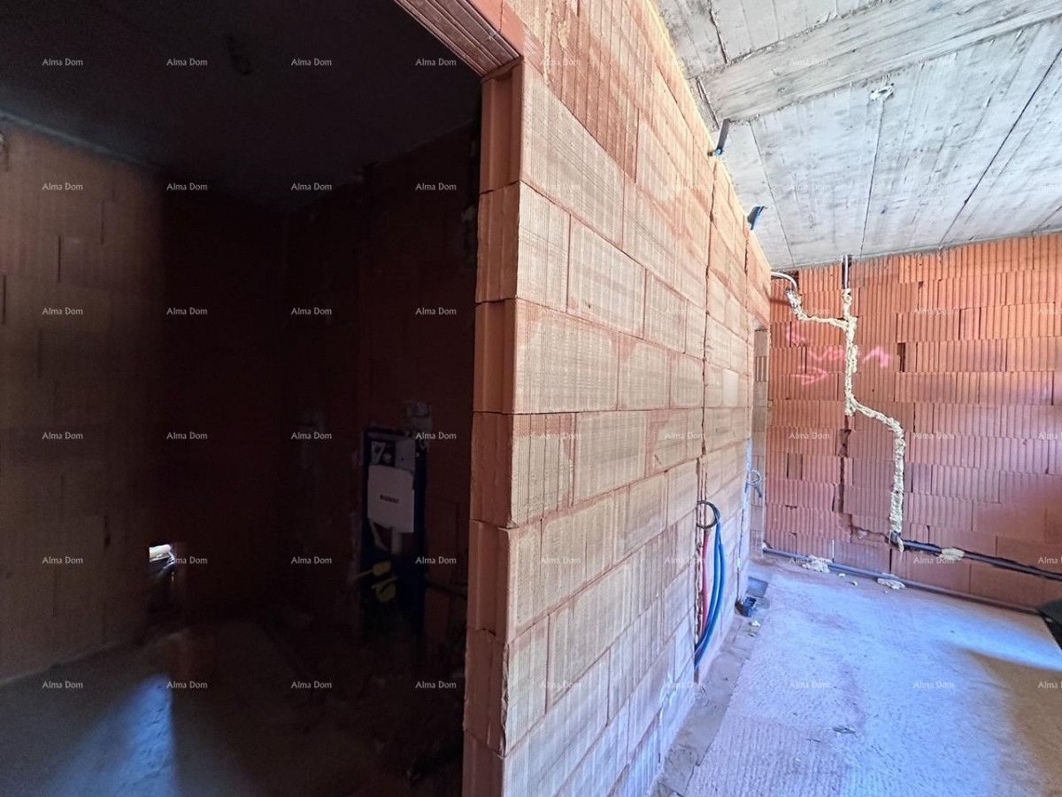 Umag- For sale: semi-detached house in rough construction phase. 8