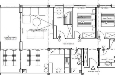 Reserved! New residential project - apartments for sale in an excellent location, Pula!