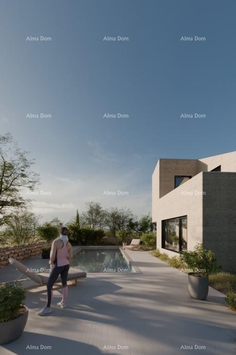 Prodaje se građevinsko zemljište, 504 m2, vile s bazenom u općini Svetvinčenat 13