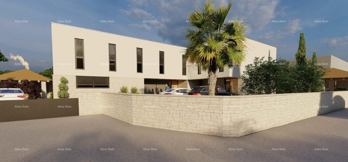 Sa bazenom! Novogradnja!  Ližnjan. 4