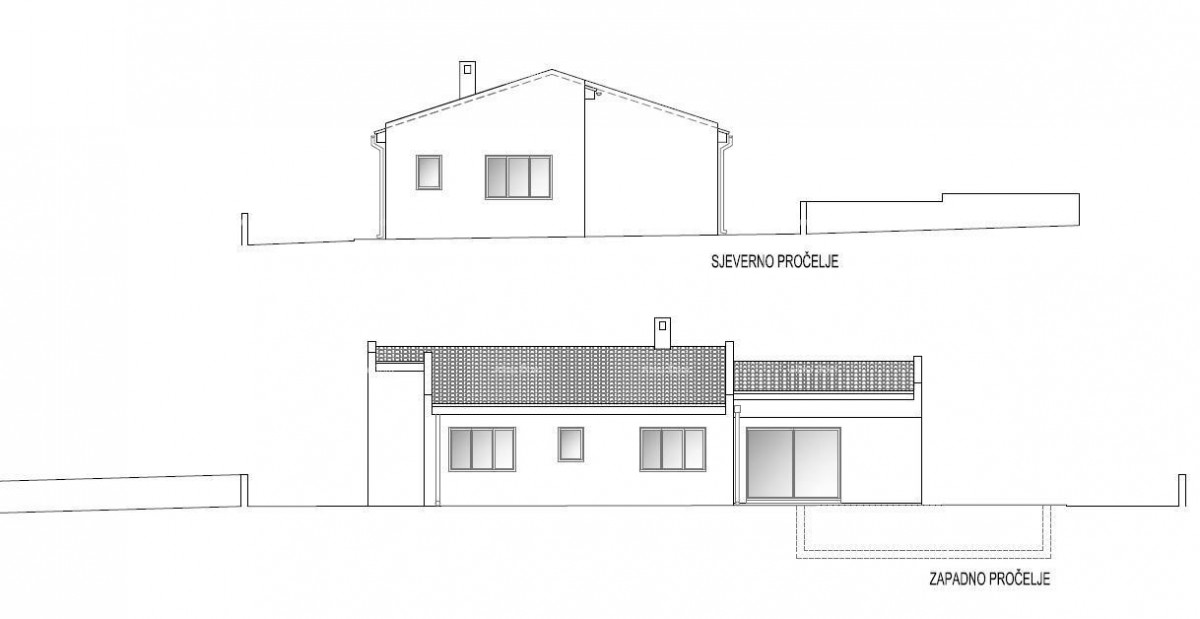 Современная  вилла с бассейном на продажу, Кожляни, Барбан! 2