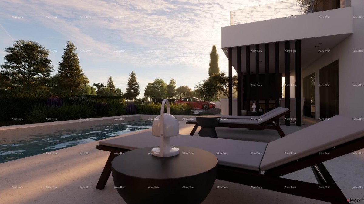 Prodaja zemljišta s  građevinskom dozvolom i projektom, okolica Vodnjana! 12