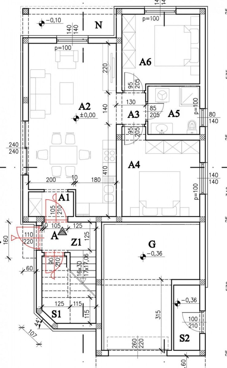 Современная квартира в новостройке, ГОТОВАЯ К ПРОЖИВАНИЮ, 500 м от моря 3
