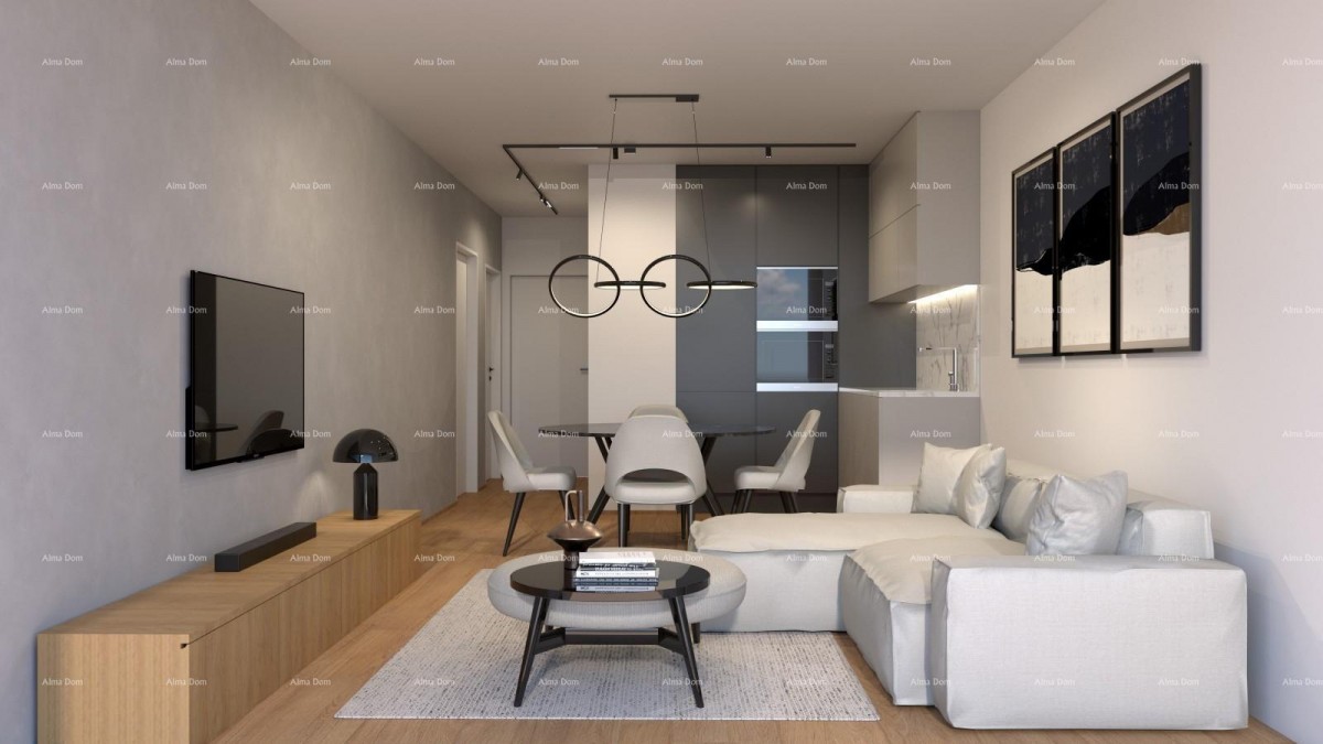 Продажа - Современная квартира в новом частном жилом комплексе в Шияне, Пула! F-B 6