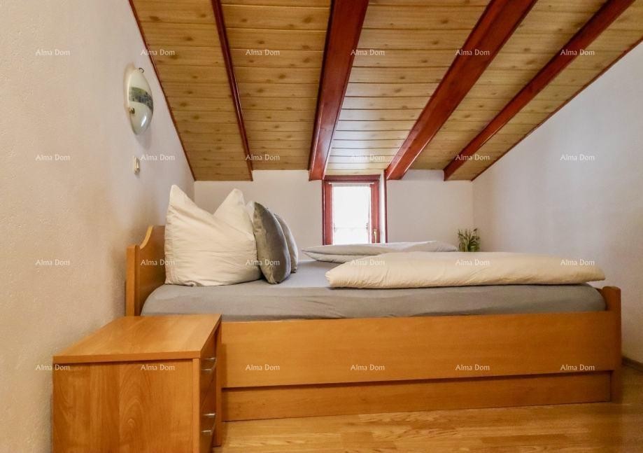 Beautiful apartment in Rovinj – 55 m², two-story, with a view of the old town 12