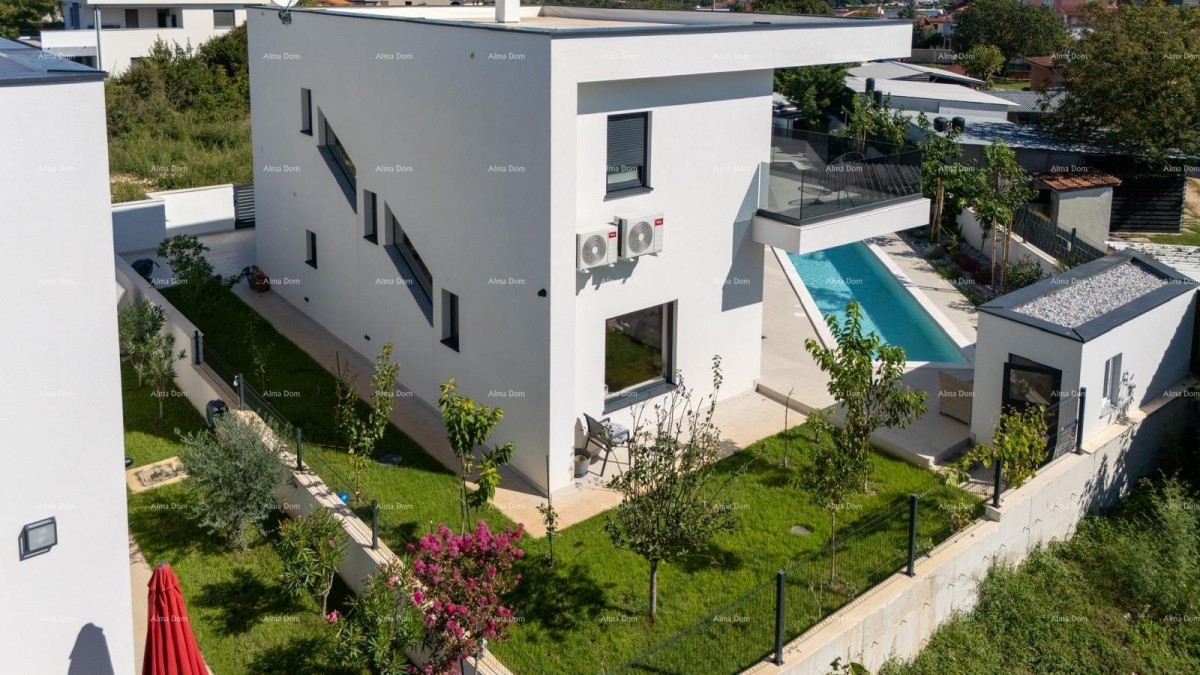 Vendita - villa nuova, moderna ed esclusiva con piscina, Volme, Pula! 6