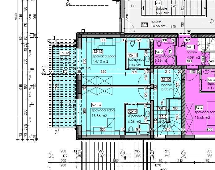 Sale of a luxurious duplex apartment with a pool, Tar! S2 4