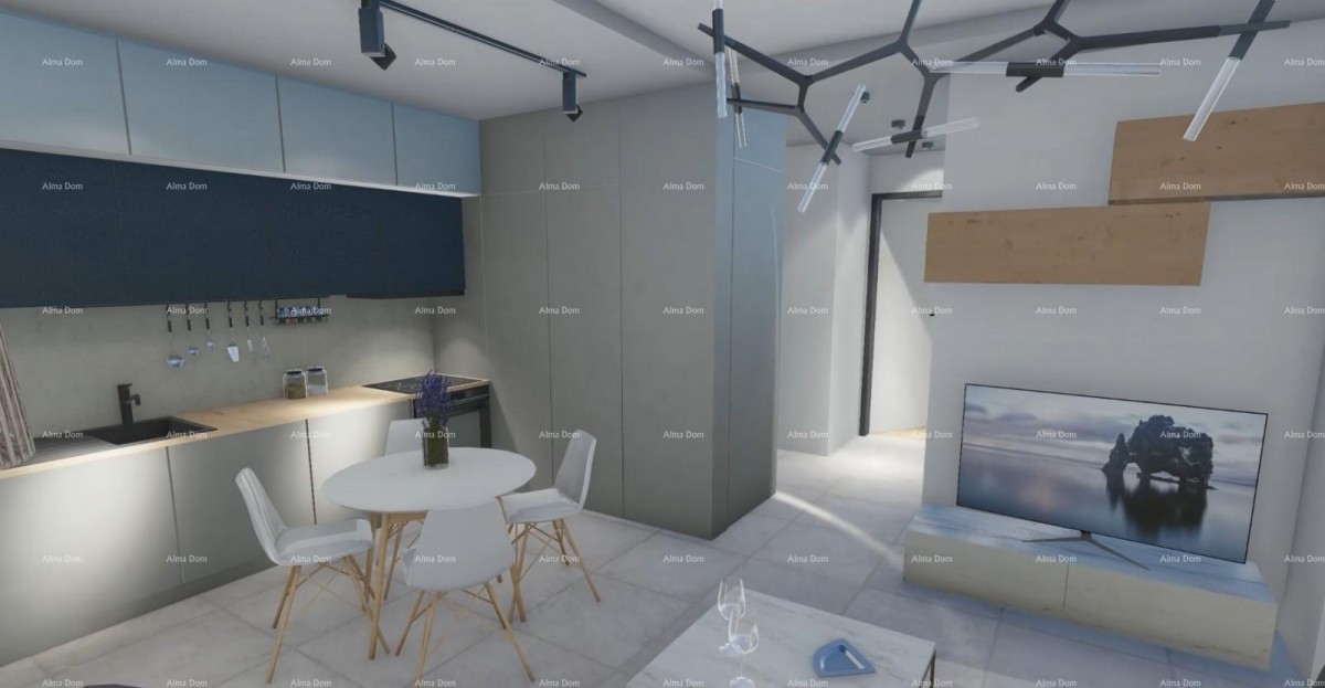 Pula, nov projekt! Večstanovanjska, moderna zgradba z dvigalom, blizu centra. S71 11