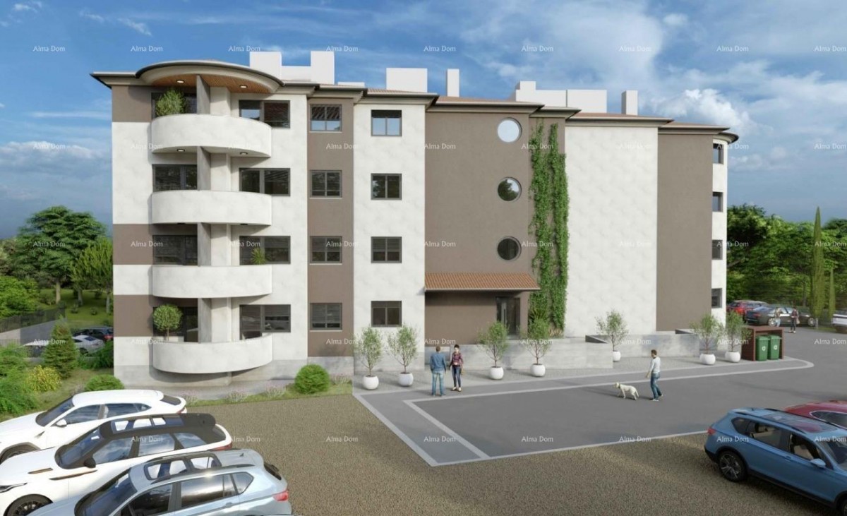 Apartments for sale in a new housing project under construction, near the court, Pula! 8