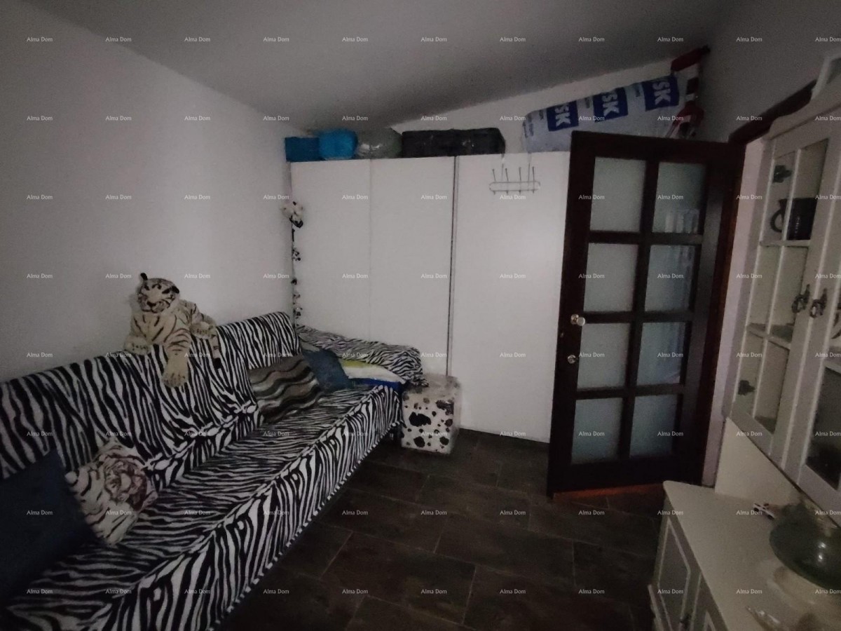 Prodaje se  kuća 95m2 na velikoj parceli od 2119 m2,  udaljena od mora 1800m, Umag 11