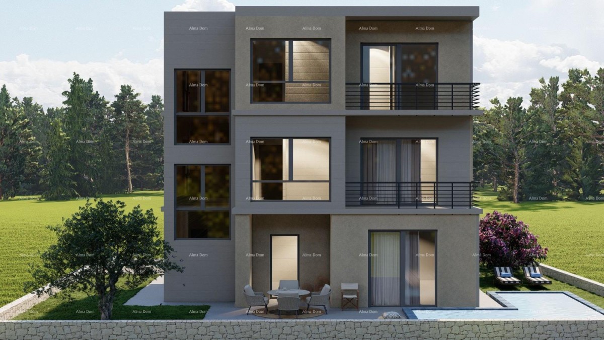 Construction has begun! A small residential building with only three apartments! 3