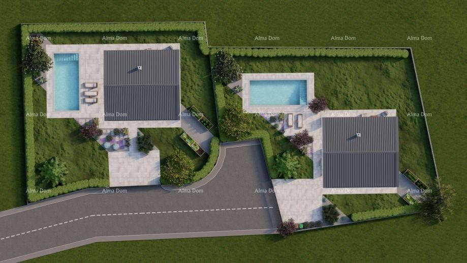 In vendita terreno edificabile con progetto e piscina – 646 m² 1