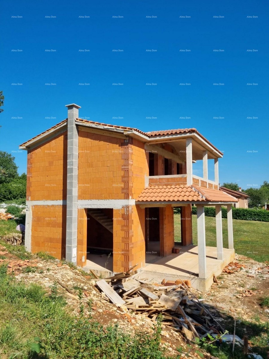 Prodaja samostojeće kuće u Roh-Bau fazi s okućnicom  - Pazin okolica 5