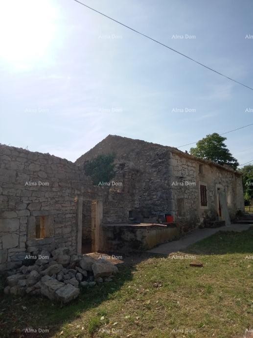 Vendita di una casa in pietra istriana da ristrutturare, con permesso di abitabilità, Kršan! 12