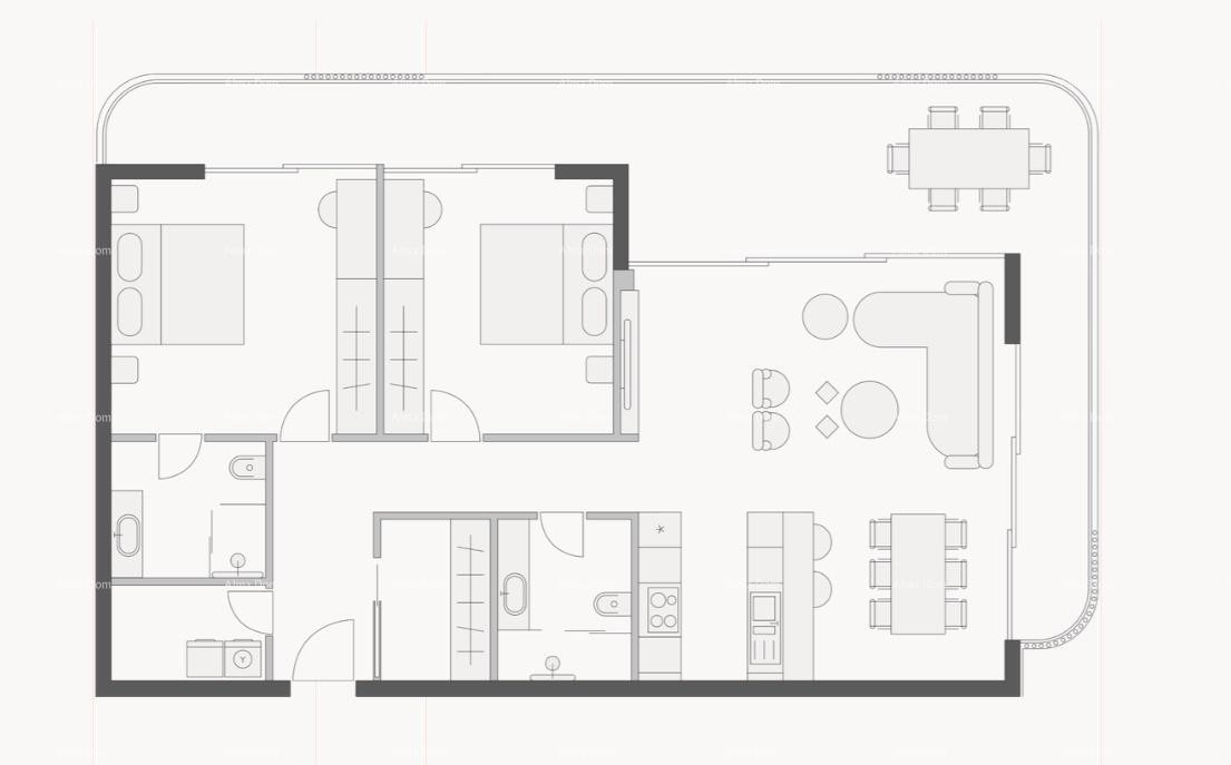 ROVINJ - stanovanje naprodaj v luksuzni rezidenci ob morju / S11 26