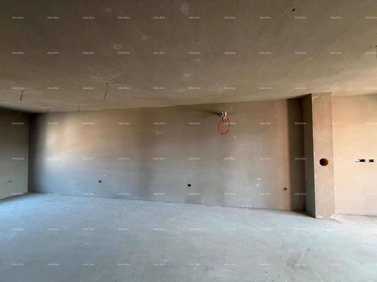 Penthouse, stan 130m2,  Garaža + PM, u novom stambenom kompleksu, Valdebek, Pula! Zg3 S4 15