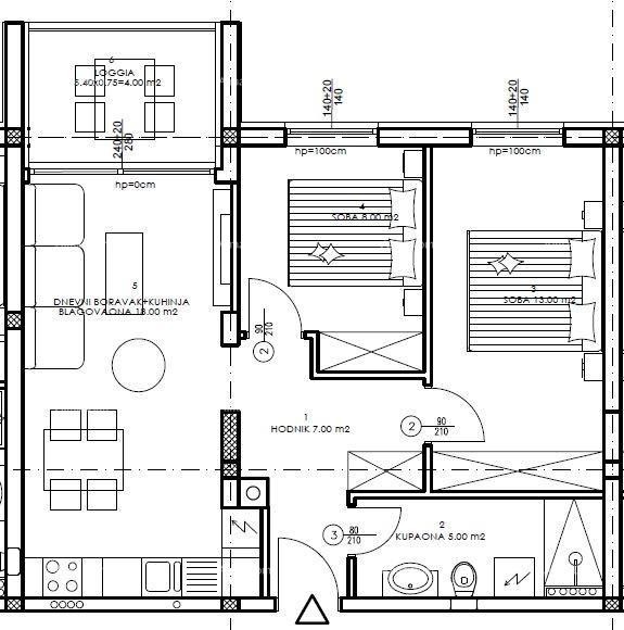 Nuovo progetto residenziale - vendita di appartamenti in ottima posizione, Pula! 1