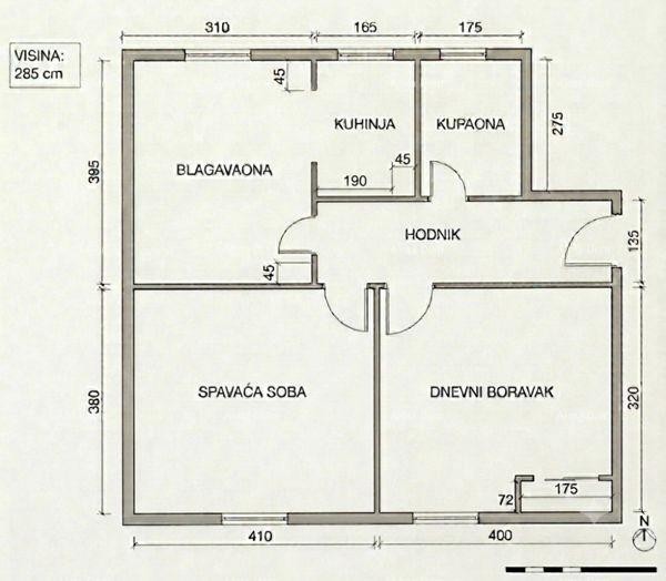 LABIN – TROSOBNI STAN S VRTOM V CENTRU MESTA – 57 m² 17