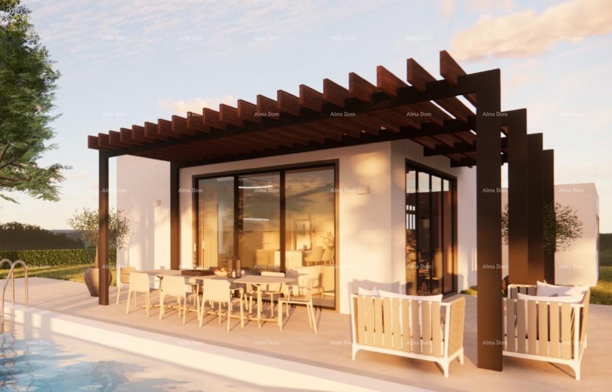 Ville di lusso in vendita, design moderno con piscine, dintorni di Dignano! VA 2