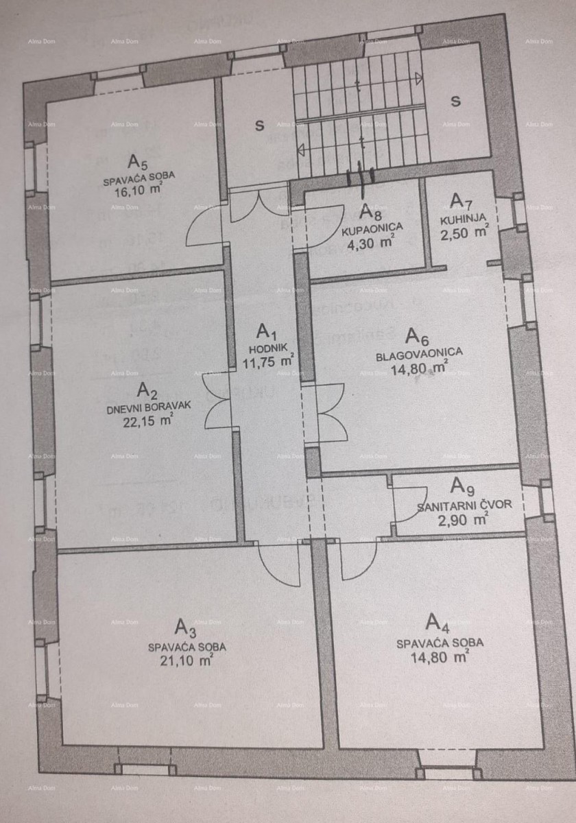 Просторная квартира 110 м², РОВИНЬ 1