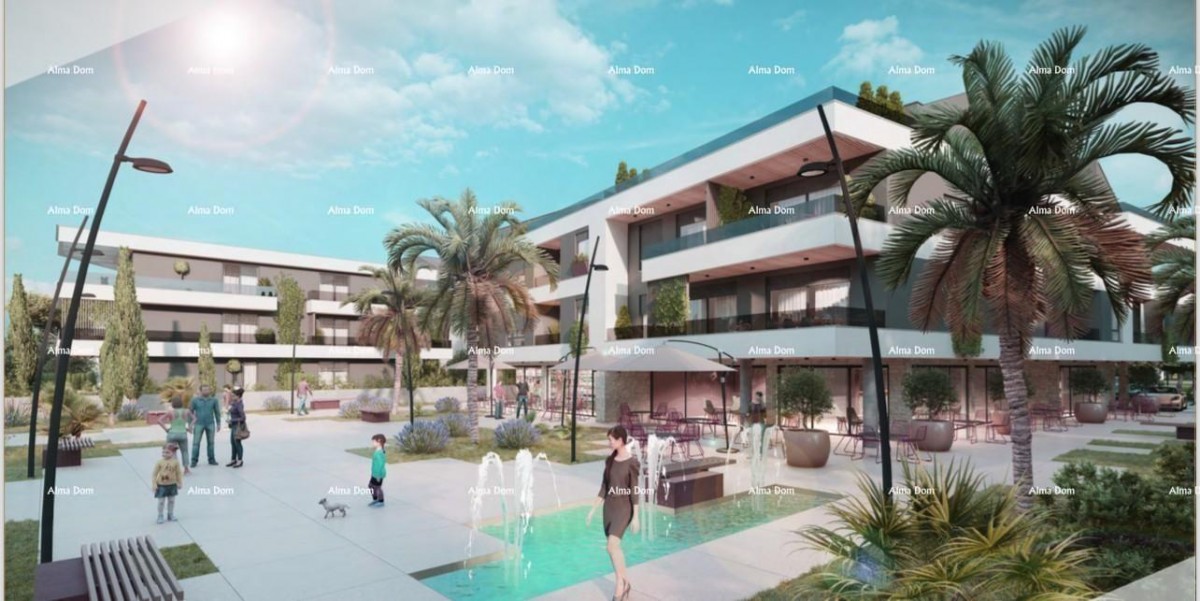 Ново! Продажа квартир в отличном месте в новом жилом комплексе, Медулин! 1