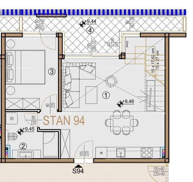 Luksuzni  stan u Poreču ! Novogradnja!! 2