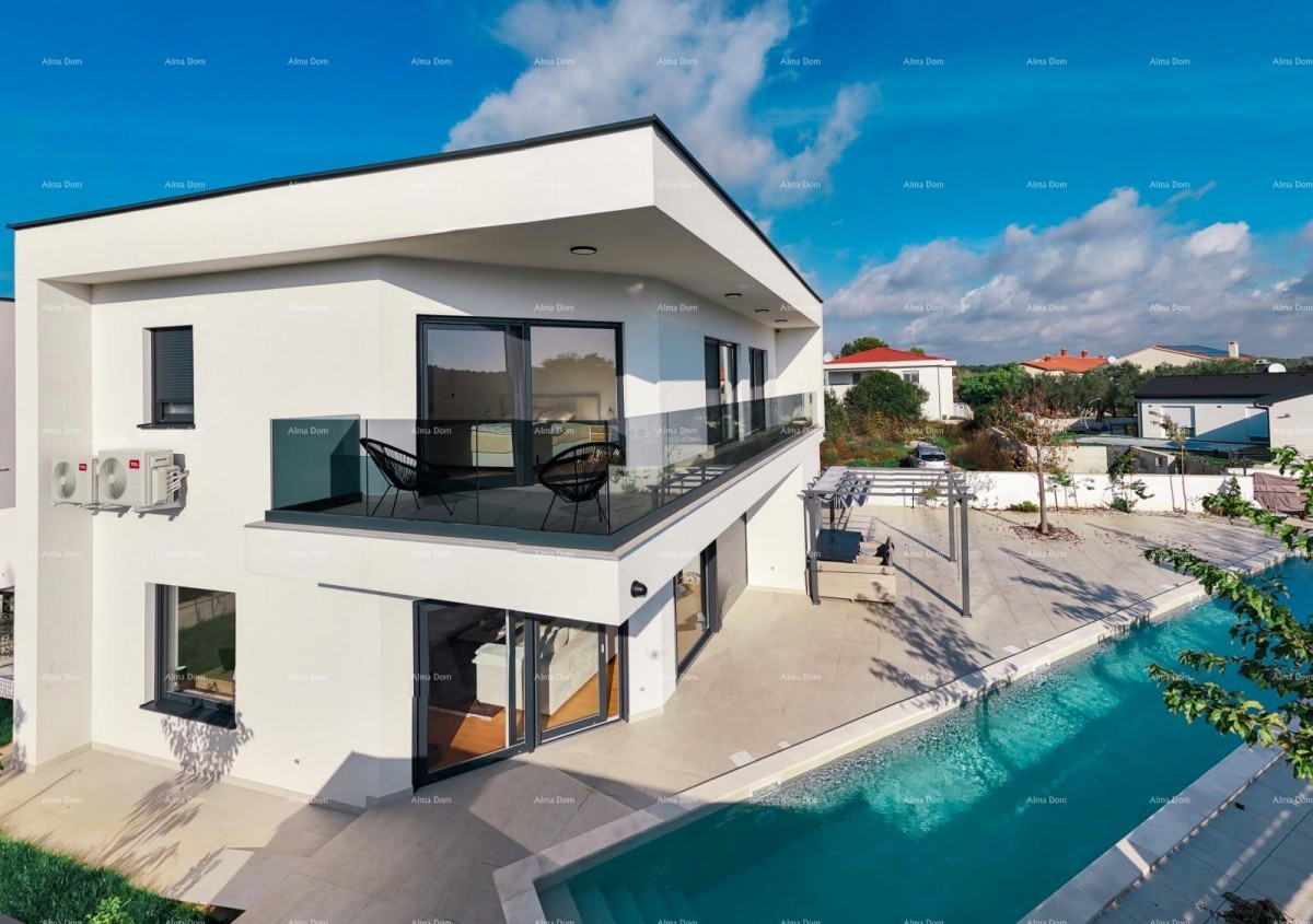 Vendita - villa nuova, moderna ed esclusiva con piscina, Volme, Pula! 13