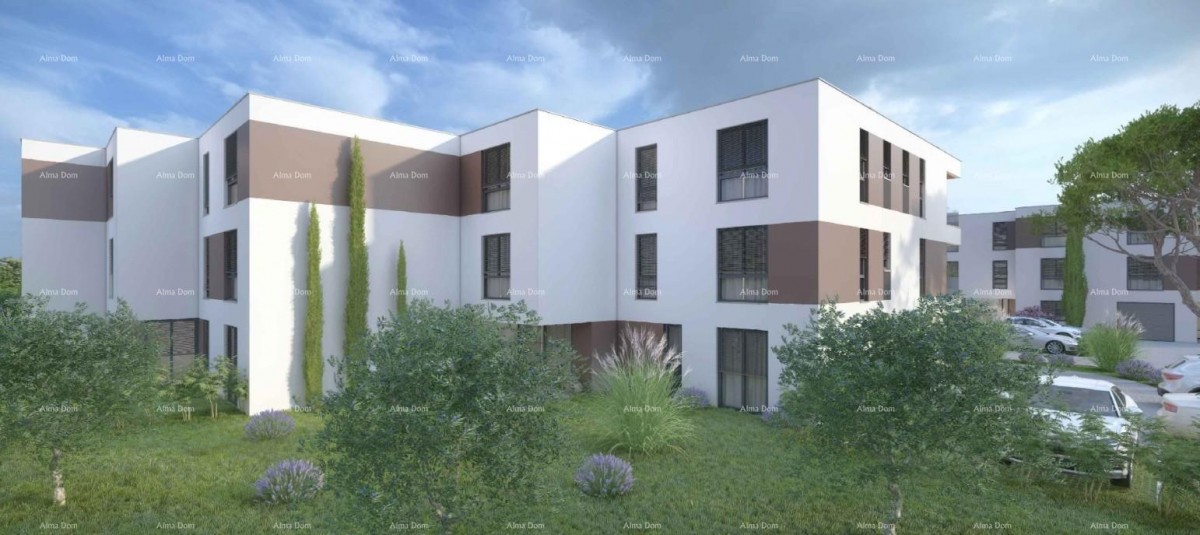 Prodaja stan v novogradnji z garažo, parkirnim mestom in shrambo, Pula! 6