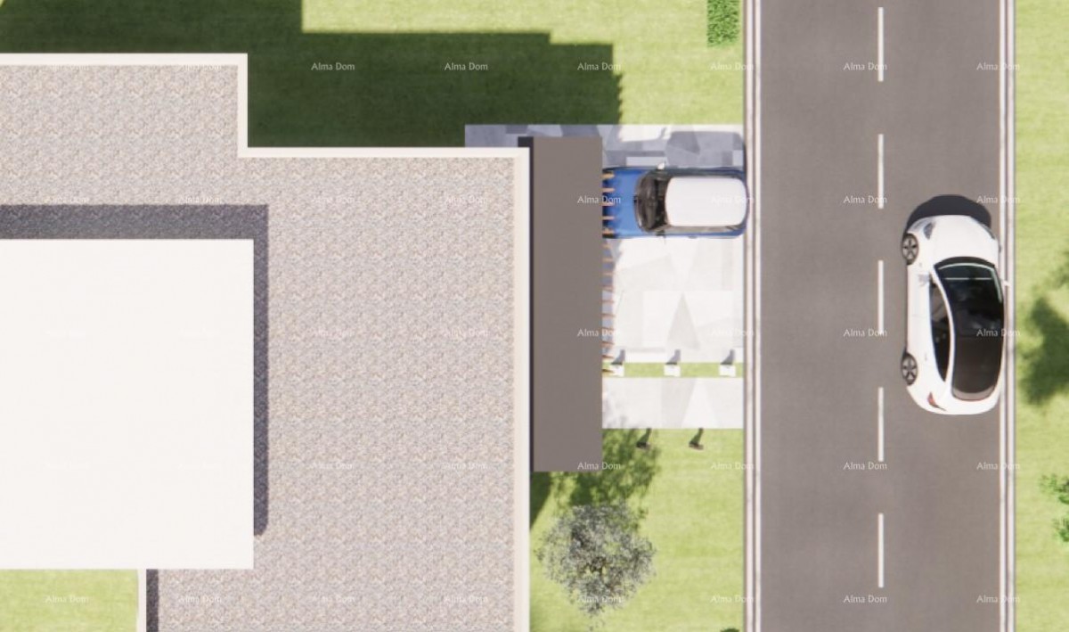 Ville di lusso in vendita, design moderno con piscine, dintorni di Dignano! VA 4