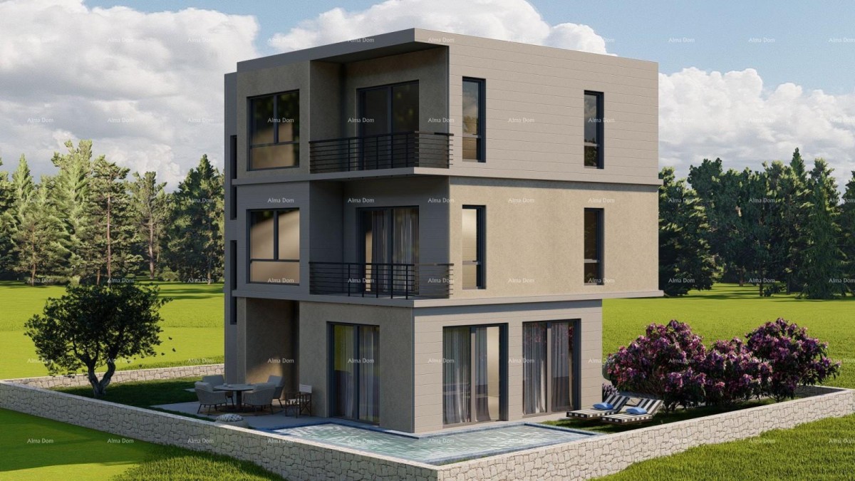 Construction has begun! A small residential building with only three apartments! 4