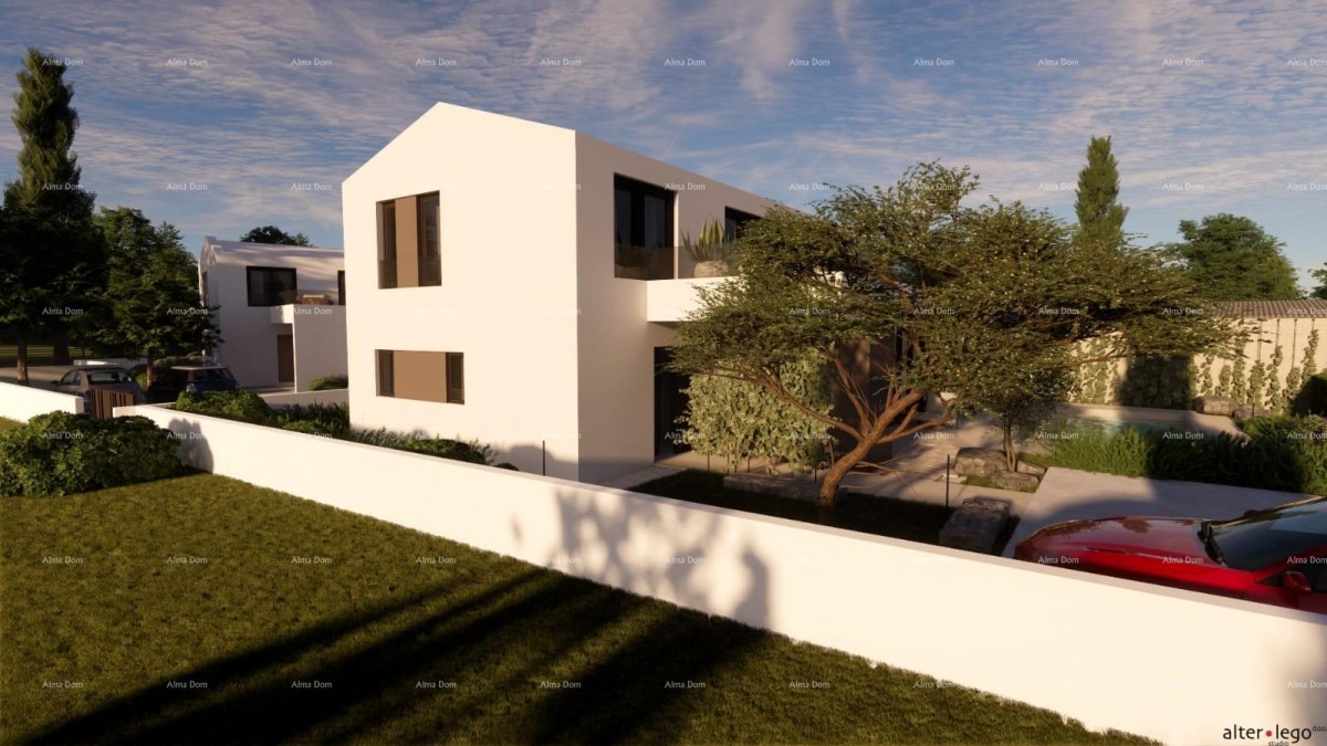 Vendita di terreni con permesso di costruzione e progetto, nei dintorni di Vodnjan! 5