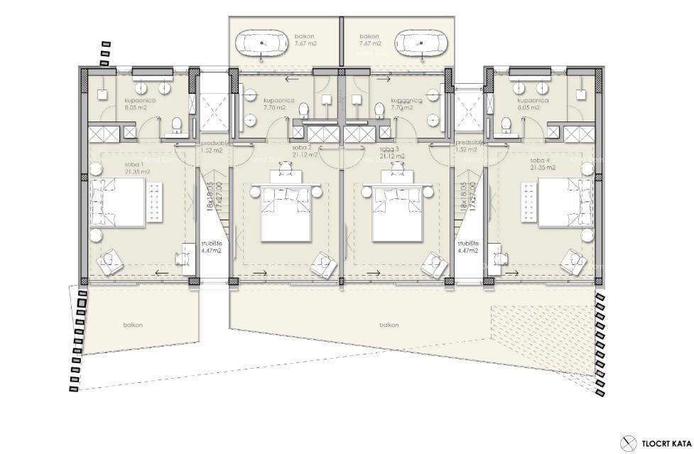 Modern villa for sale, Kaštelir. 41
