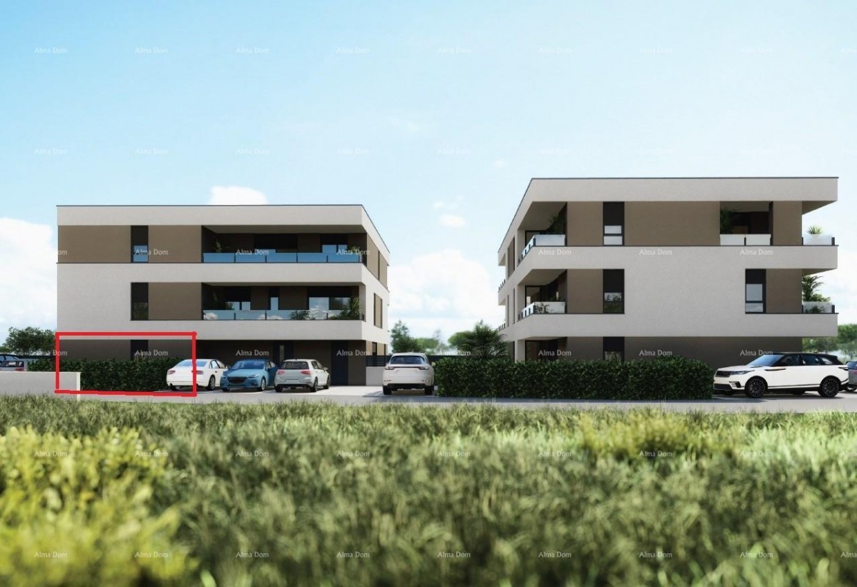PULA, Valdebek - Prodaja stana u prizemlju s vrtom / D1 2