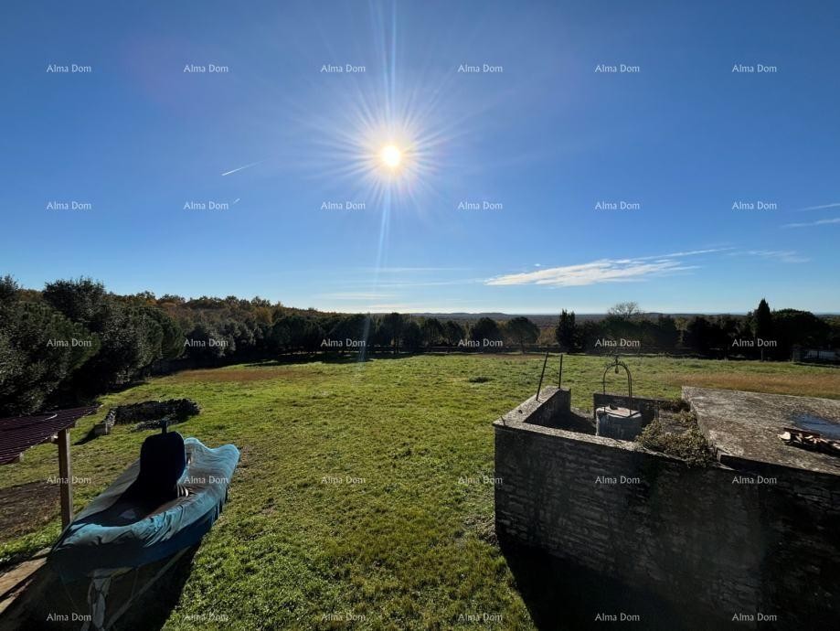 Kanfanar, imanje s pogledom na more – 6.038 m² građevinskog zemljišta 1