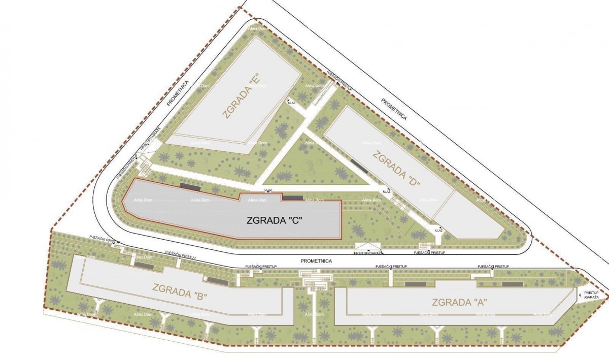 Modern apartments for sale in an exclusive building overlooking the Marina, Pula! 14